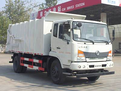 國五東風嘉運壓縮式對接垃圾車