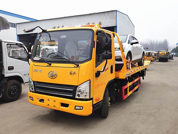 解放虎VN藍(lán)牌一拖二清障車